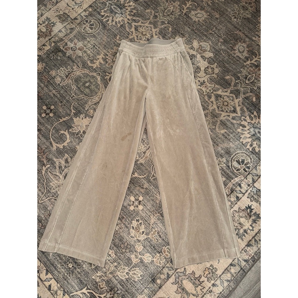 Lululemon Scuba Wide Leg Pant Corduroy Velvet